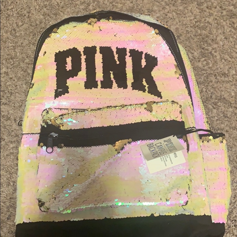 Victoria Secret Sequin Backpack!